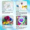 30 Colors Tie Dye Kit, Tie Dye Shirt Fabric Dye for Women, Kids, Men, with Rubber Bands, Gloves, Plastic Film and Table Covers for Family Friends Groups Party Supplies